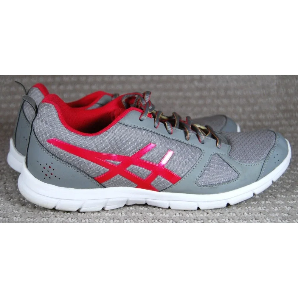 Women's Asics Gel Muse Fit Cross Training Shoes S454N Gray Size 8.5